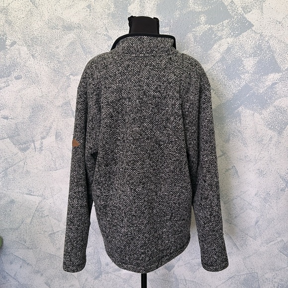 Orvis Gray Quarter-Zip Sweater size L - Picture 5 of 8